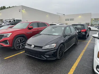 Black 2019 Volkswagen Golf R Hatchback All-Wheel Drive 7-Speed Automatic