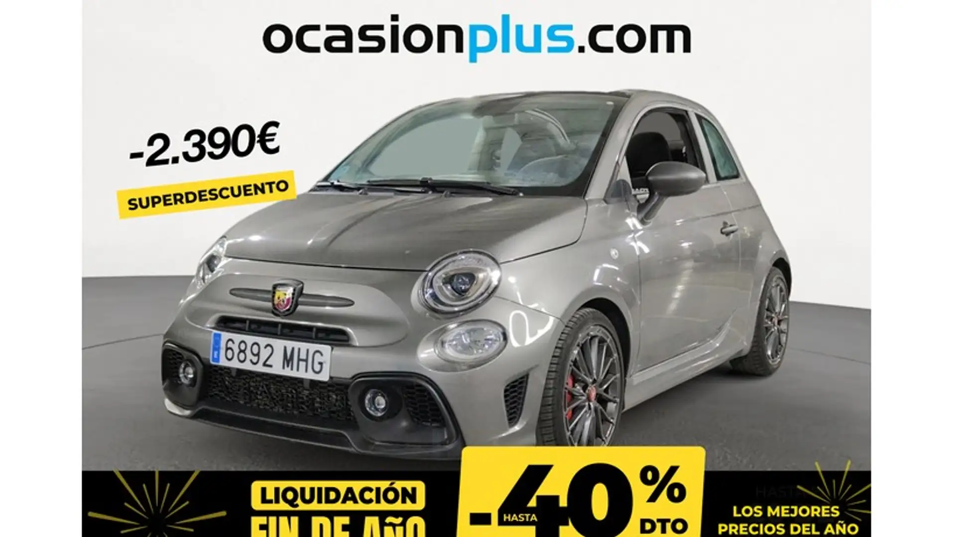 Abarth 595C 1.4T JET Gris - 1