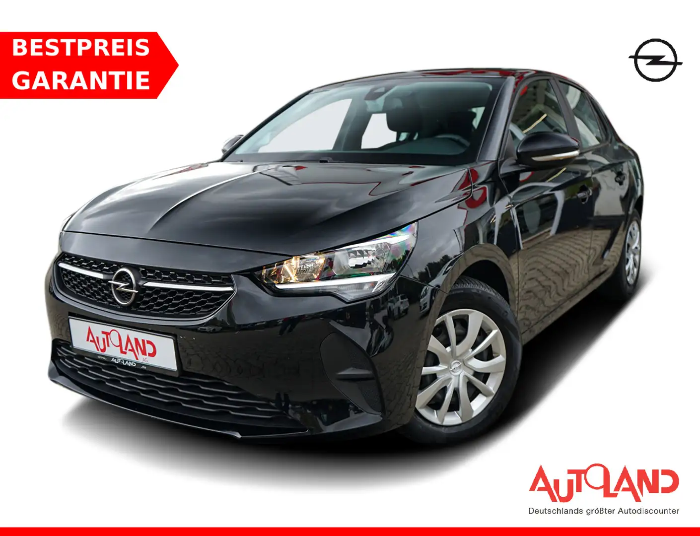 Opel Corsa F 1.2 Edition Kamera Sitzheizung PDC Noir - 1
