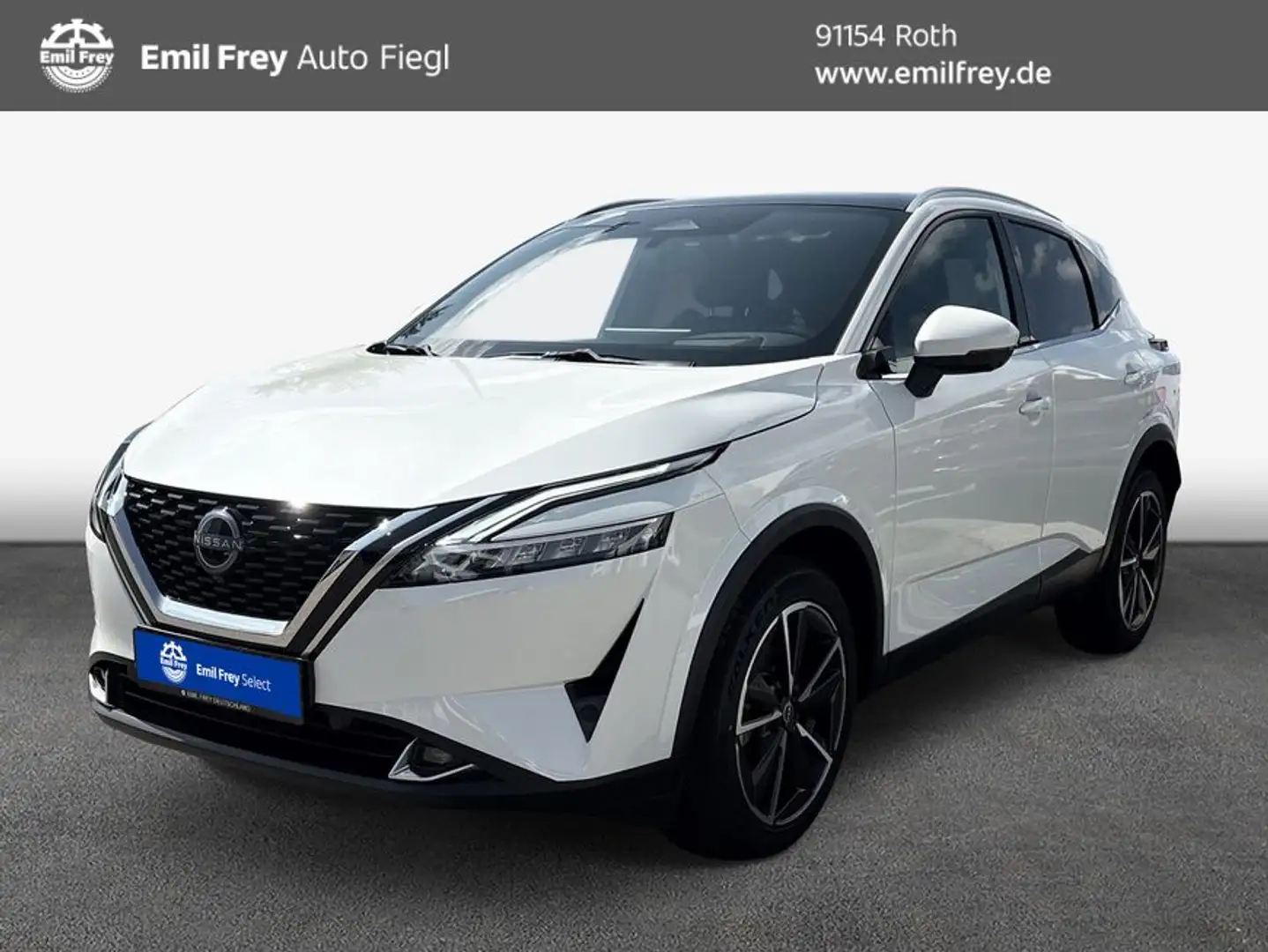 Nissan Qashqai 1.3 DIG-T MHEV Xtronic Tekna+ Weiß - 1