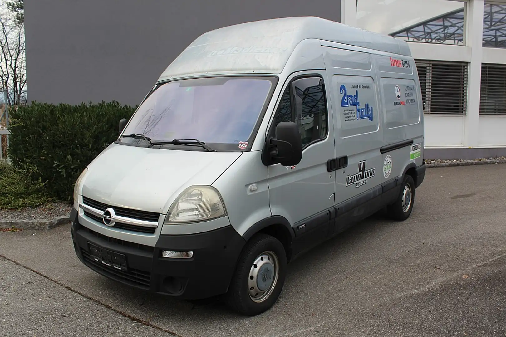 Opel Movano L3H2 2,5 CDTI 3,5t Klima Ahk Silber - 1
