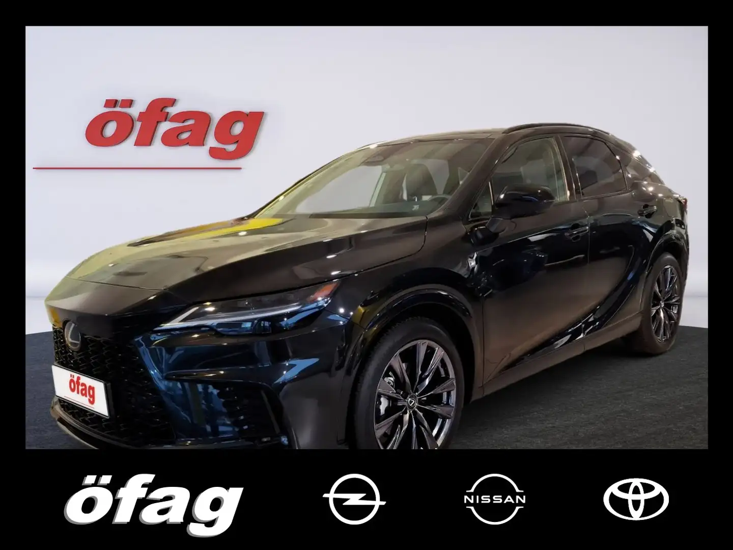 Lexus RX 450h + E-four F-Sport Design BLACK EDITION Schwarz - 1