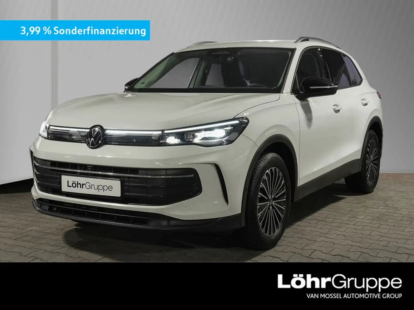 Volkswagen Tiguan 2,0 TDI DSG Goal,AHK,LED,360° Kamera Lenkrad/Si... Weiß - 1