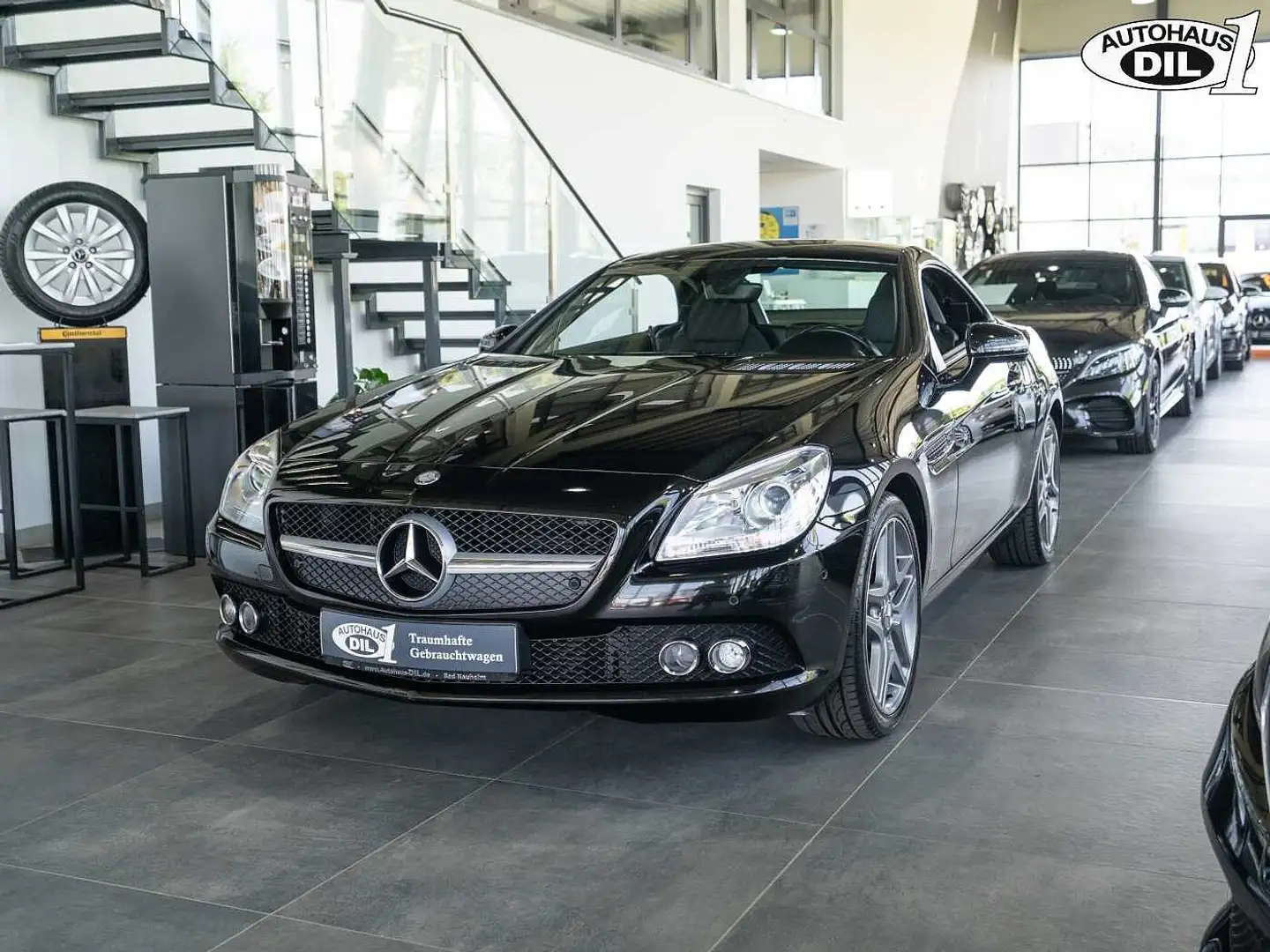 Mercedes-Benz SLK 250 CDI BlueEfficiency *PDC*SCHECKHEFT* Noir - 2