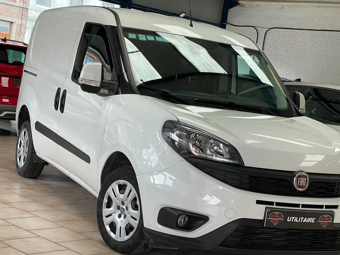 Fiat Doblo Doblo 1.3 Multijet / 3 places / 1er PROPRIETAIRE Weiß - 2