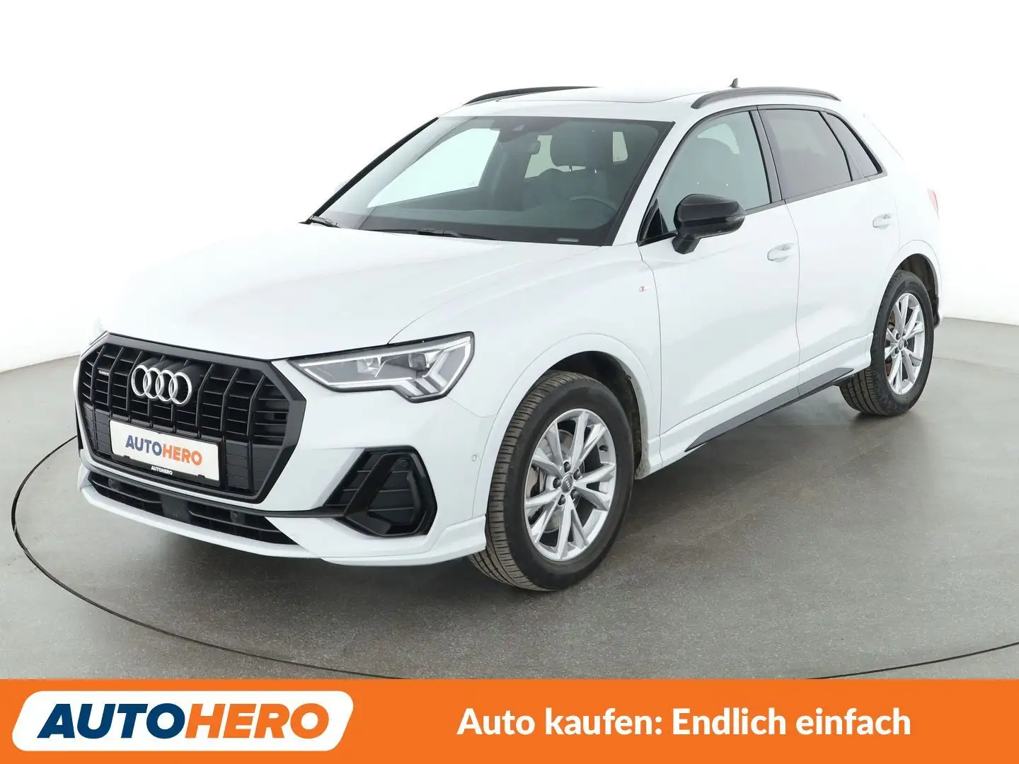 Audi Q3 40 TFSI quattro S Line Aut.*NAVI*CAM*LED*SHZ*ALU* Weiß - 1