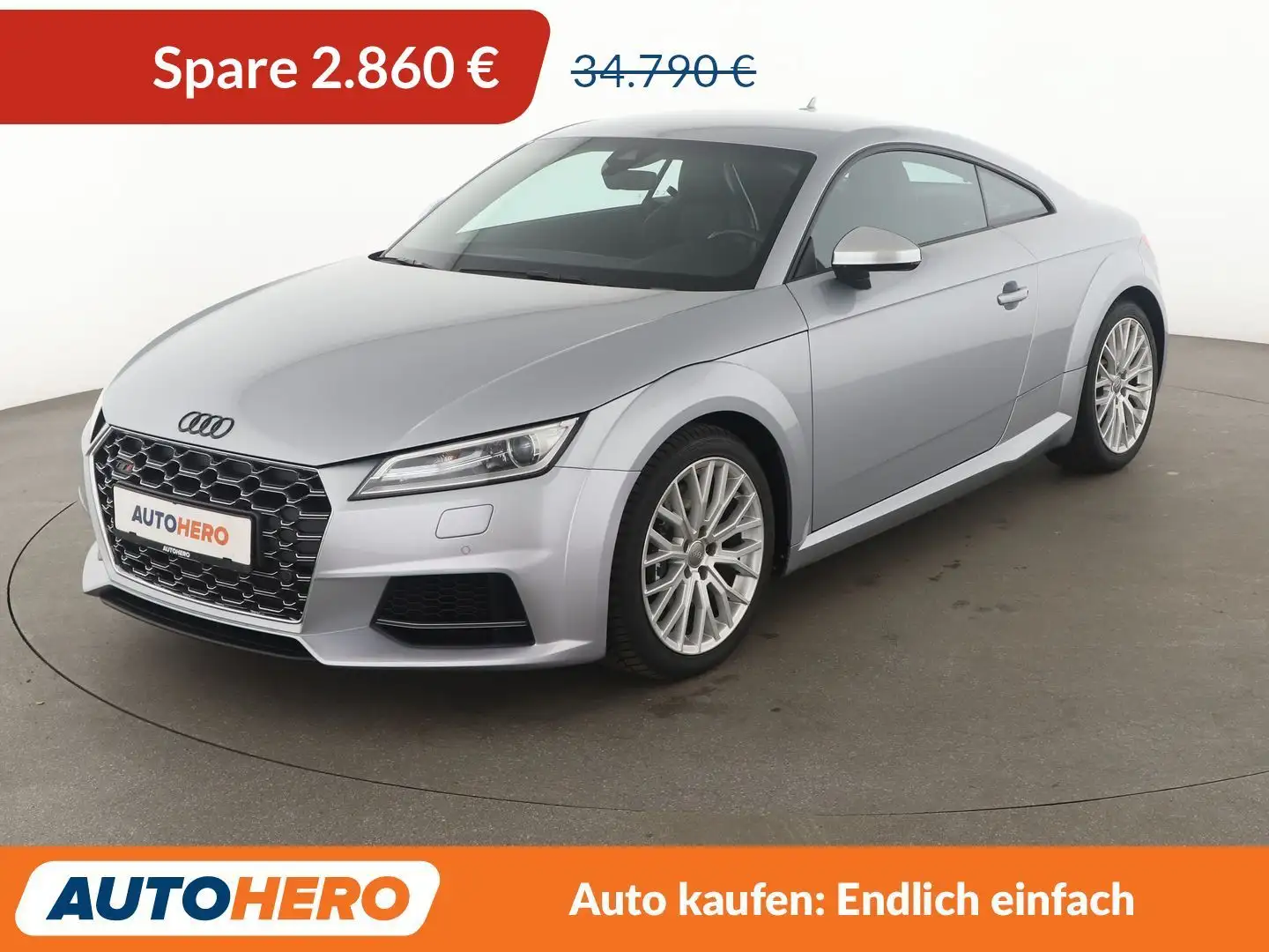Audi TTS 2.0 TFSI quattro Coupe Aut.*NAV*XENON*TEMPO*CAM*SH Gri - 1