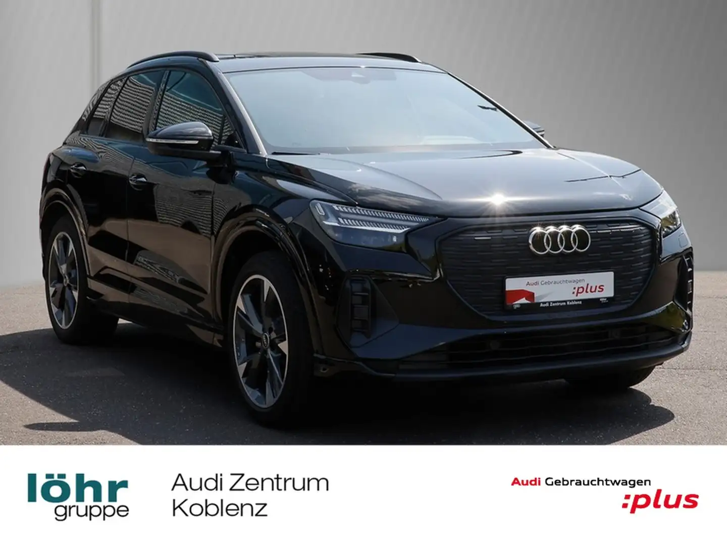 Audi Q4 e-tron 35 advanced Navi ACC Matrix Kamera Zwart - 1