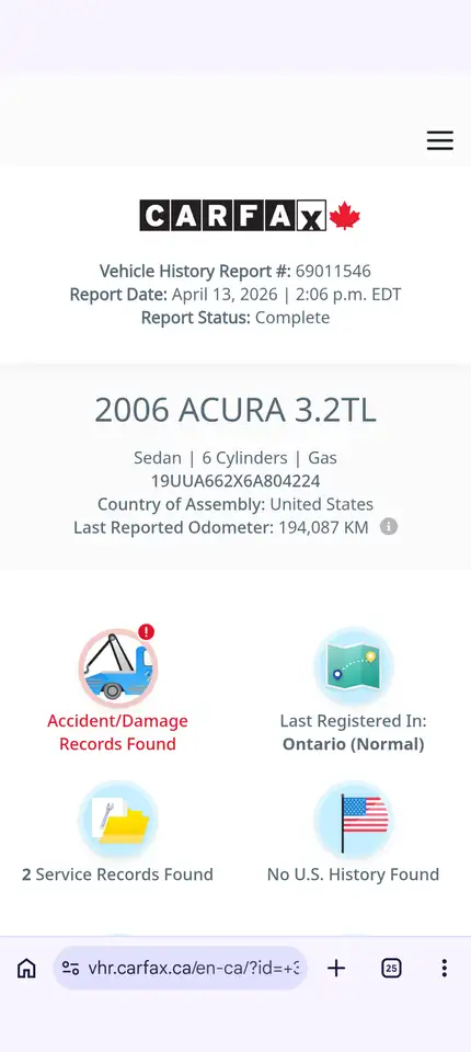 Acura TL снимка Acura TL