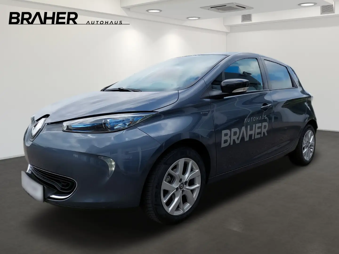 Renault ZOE R90 Life  41kWh Batteriemiete *TOP Zustand* Grau - 2
