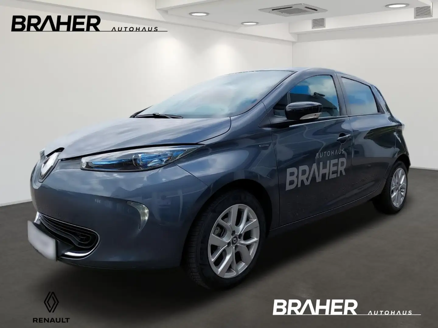 Renault ZOE R90 Life  41kWh Batteriemiete *TOP Zustand* Grau - 1