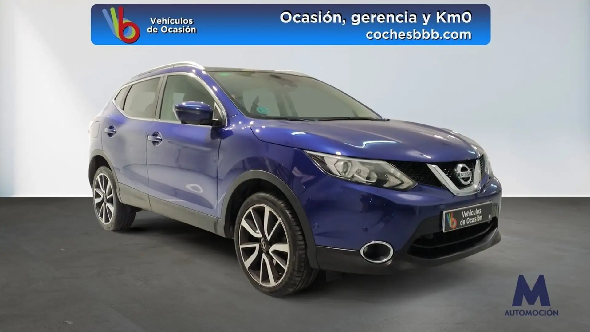 Nissan Qashqai 1.6 DCI TEKNA LEATHER 5P Blau - 1