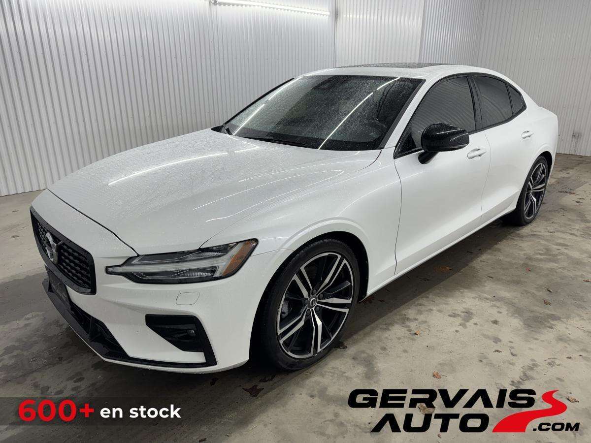 2022 Volvo S60 B5 R-Design AWD Mags Cuir Toit Panoramique