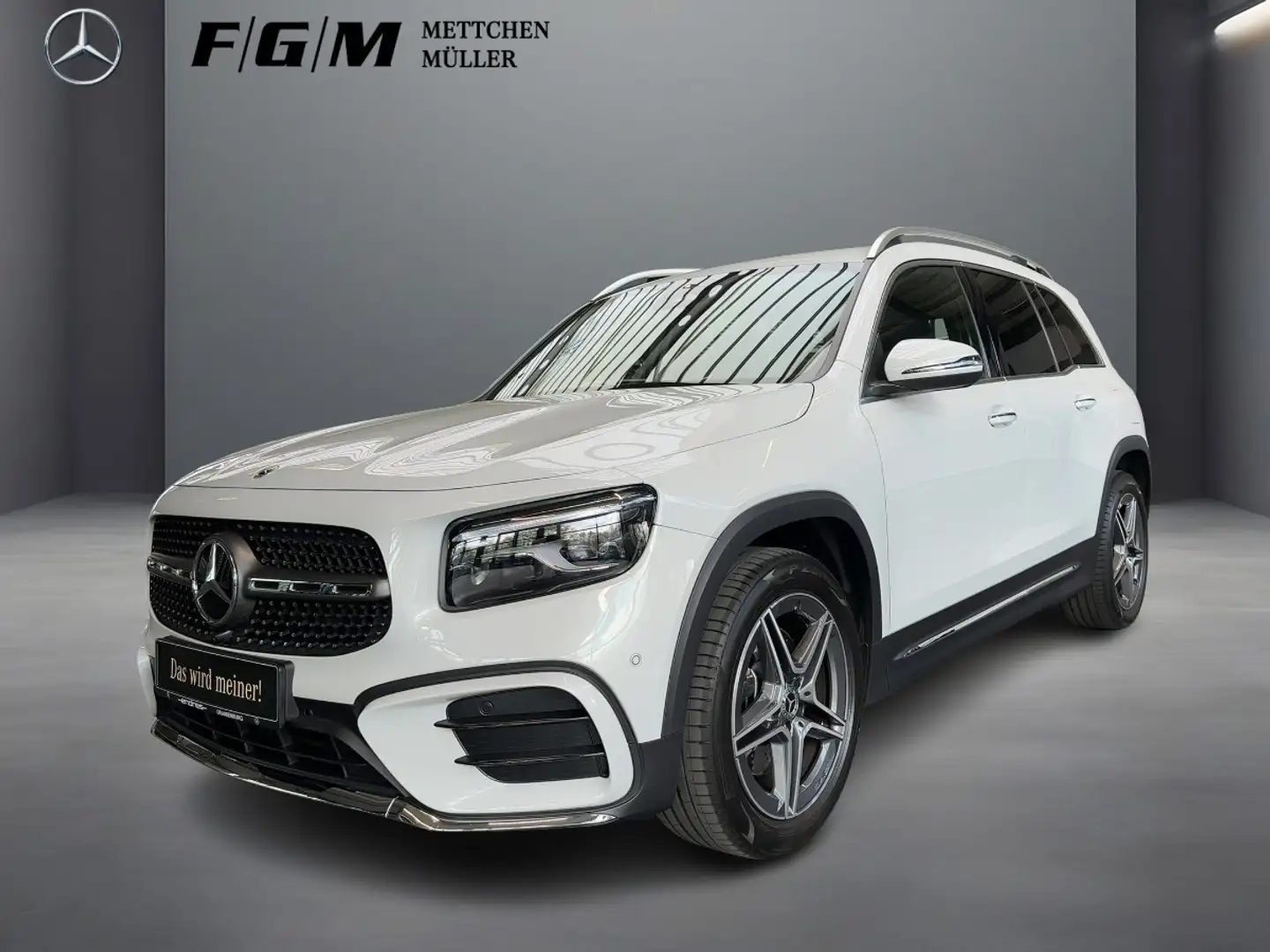 Mercedes-Benz GLB 250 4M AMG Line Premium KeyGo|MBeam|TWA|AHK Blanc - 1