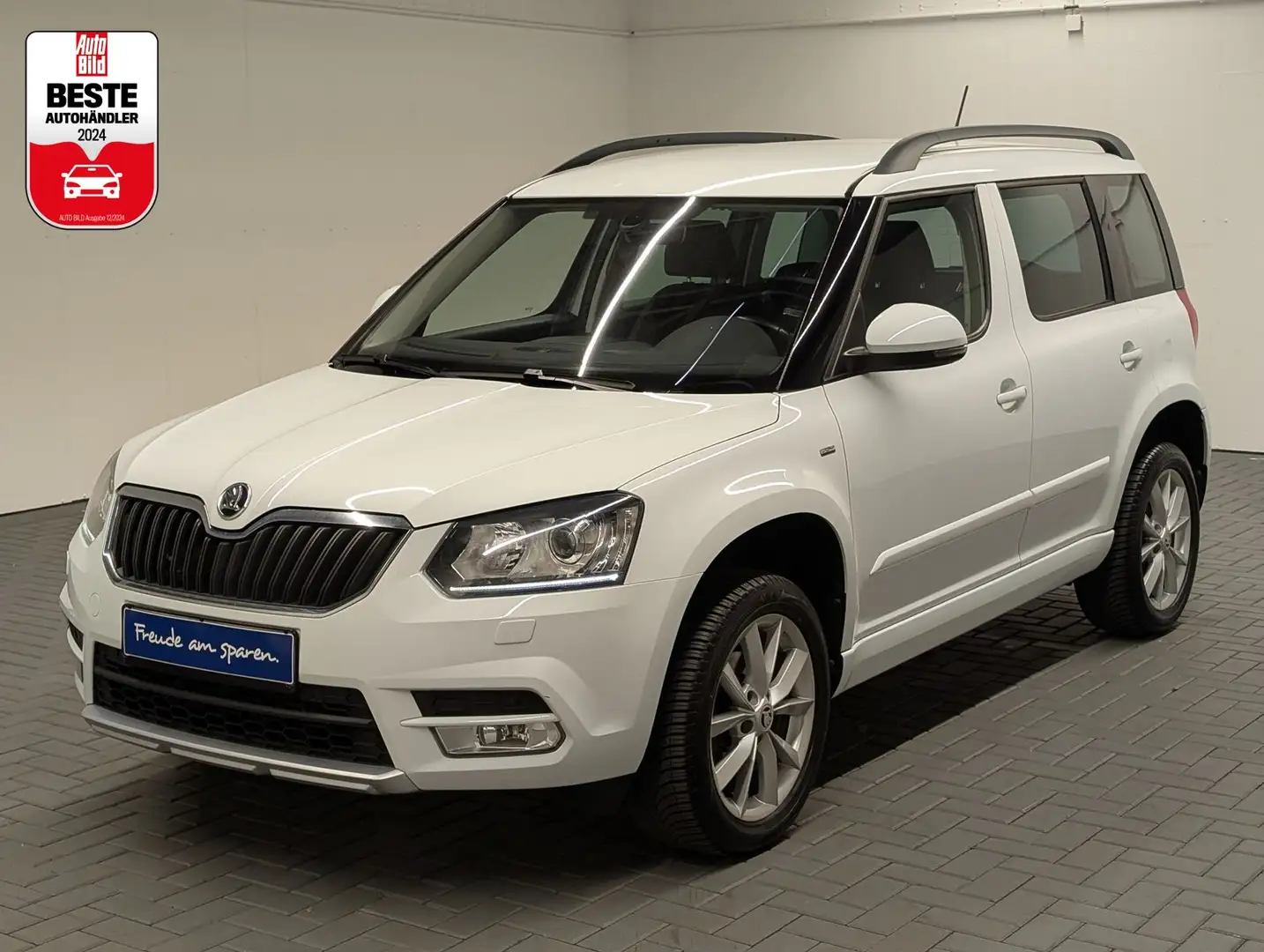 Skoda Yeti Joy Xenon/AHK/SHZ/Tempomat/PDC/17-Zoll Weiß - 1