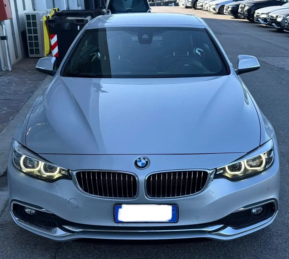 BMW 420 420d Cabrio Msport Argento - 2