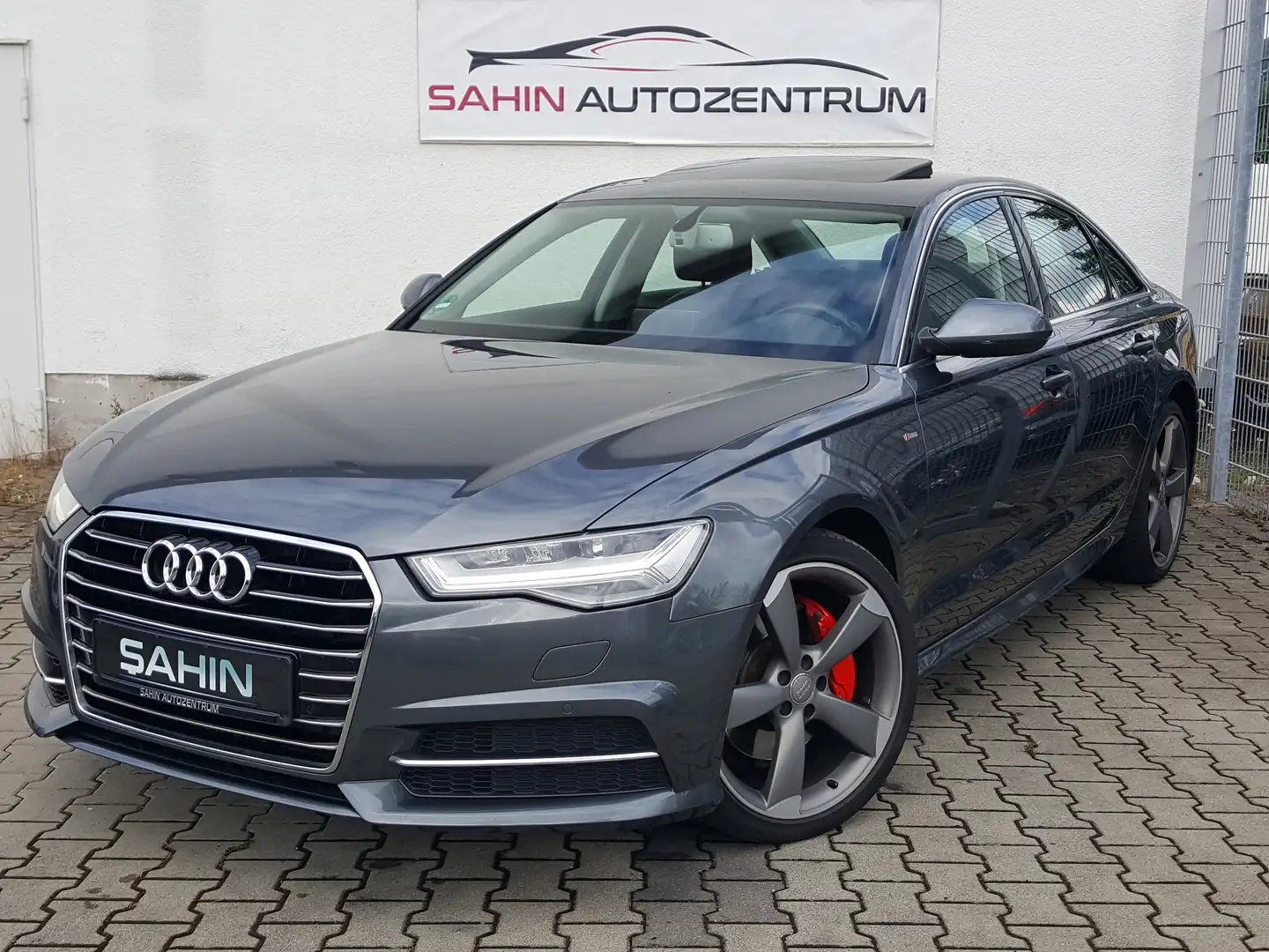 Audi A6 3.0 TDI Lim. S-Tro. S-Line RFK ESD Standhzg Matrix Gris - 1