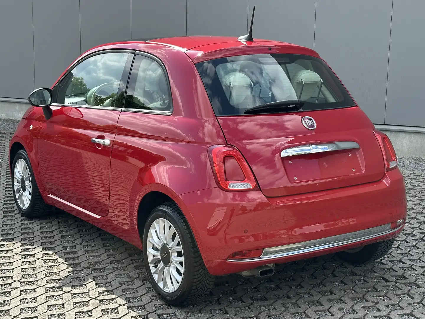 Fiat 500 1.2i✅GARANTIE*Full Opt*TopStaat Rood - 2
