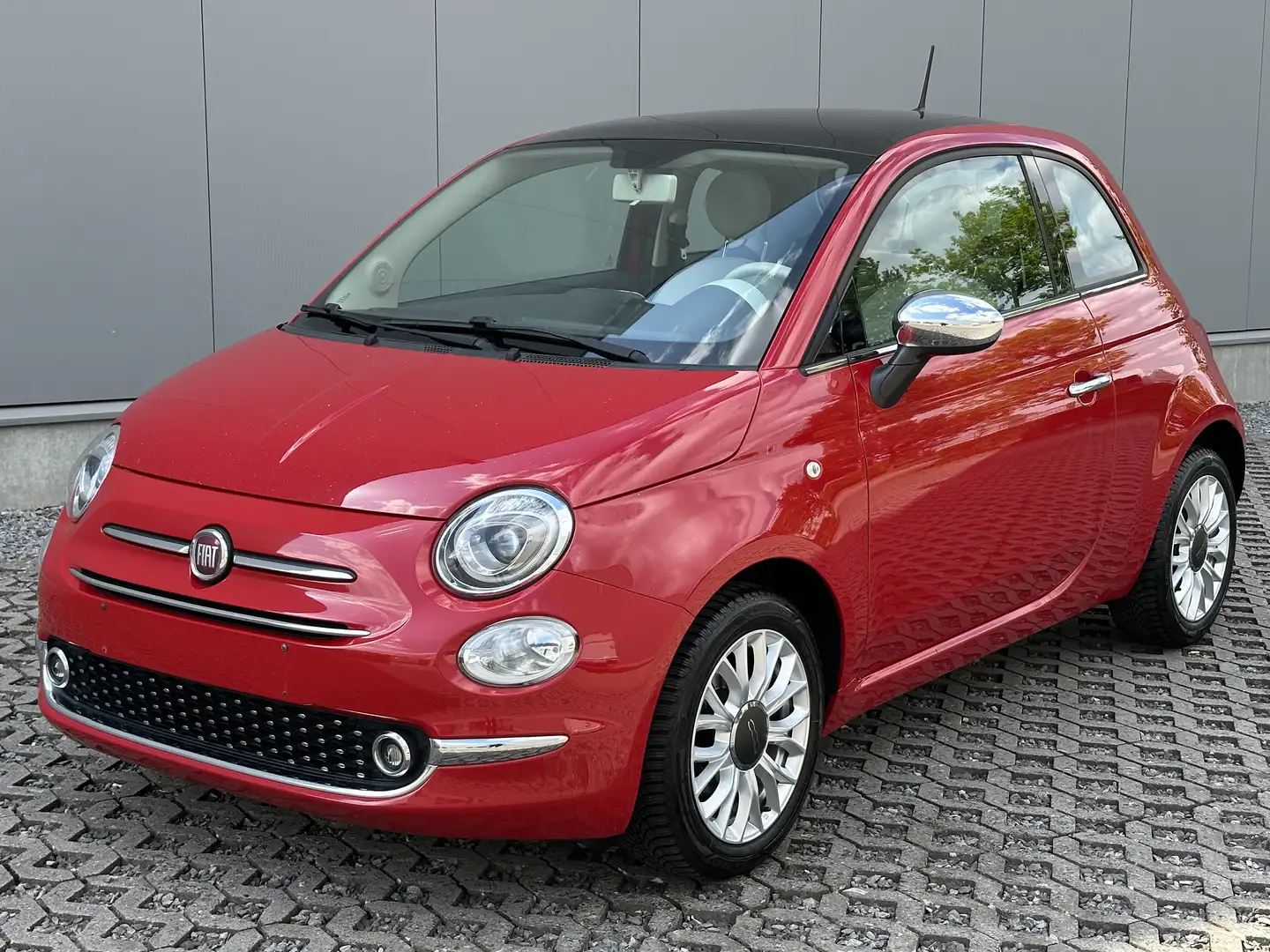 Fiat 500 1.2i✅GARANTIE*Full Opt*TopStaat Rood - 1