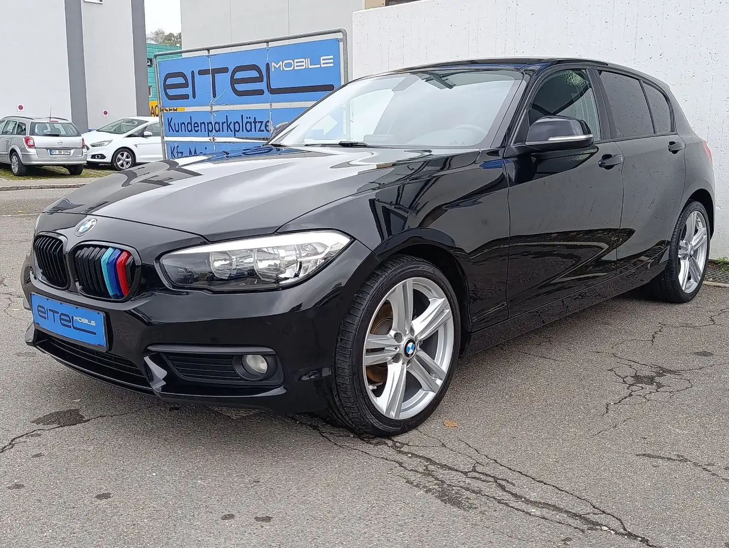 BMW 116 1 Lim. 5-trg. 116i Advantage PDC SHZ Tempomat Negro - 1