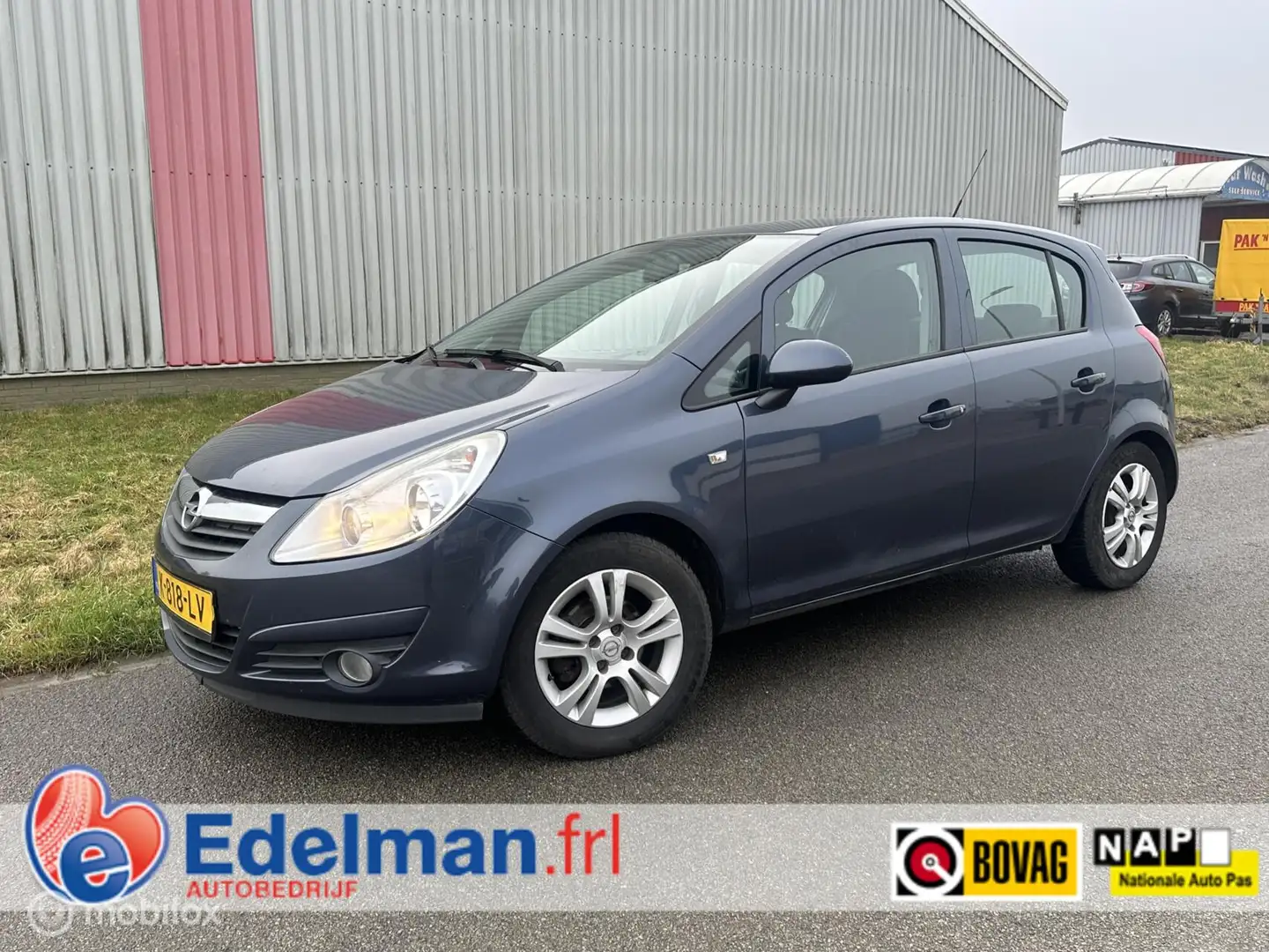 Opel Corsa 1.2| 5 deurs | Airco | RIJKLAAR APK Blau - 1