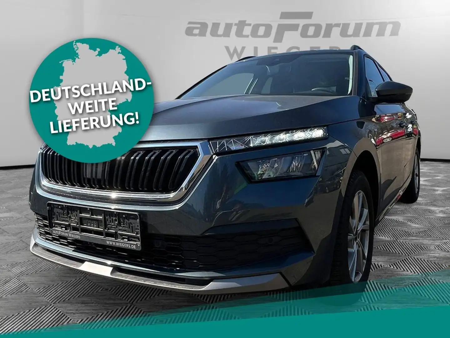 Skoda Kamiq 1,0 TSI DRIVE125 DSG+Kamera+PDC Gris - 1