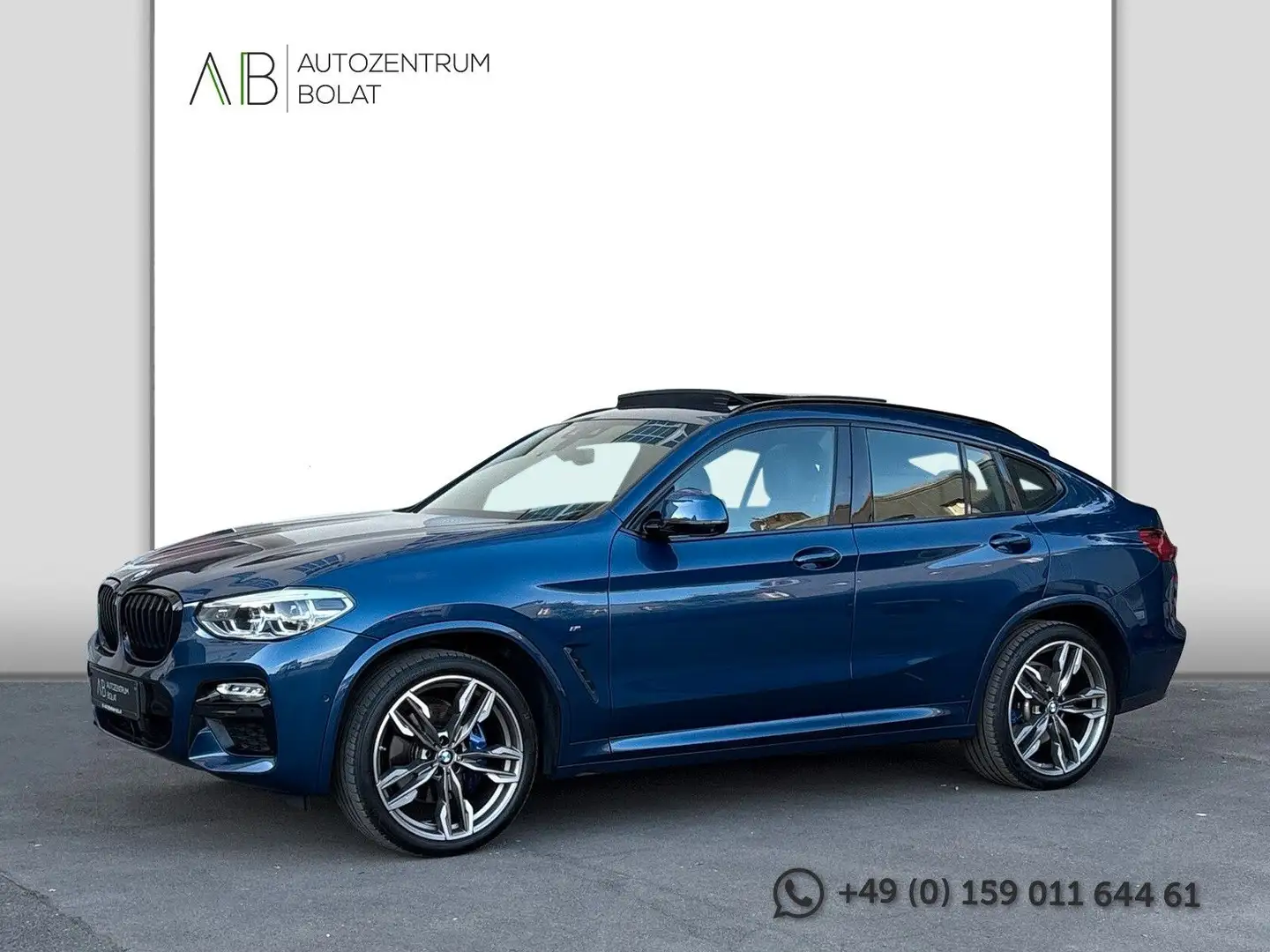 BMW X4 M °PANO°HEAD UP°KAMERA 360°AHK°Phytonic Blue Bleu - 2
