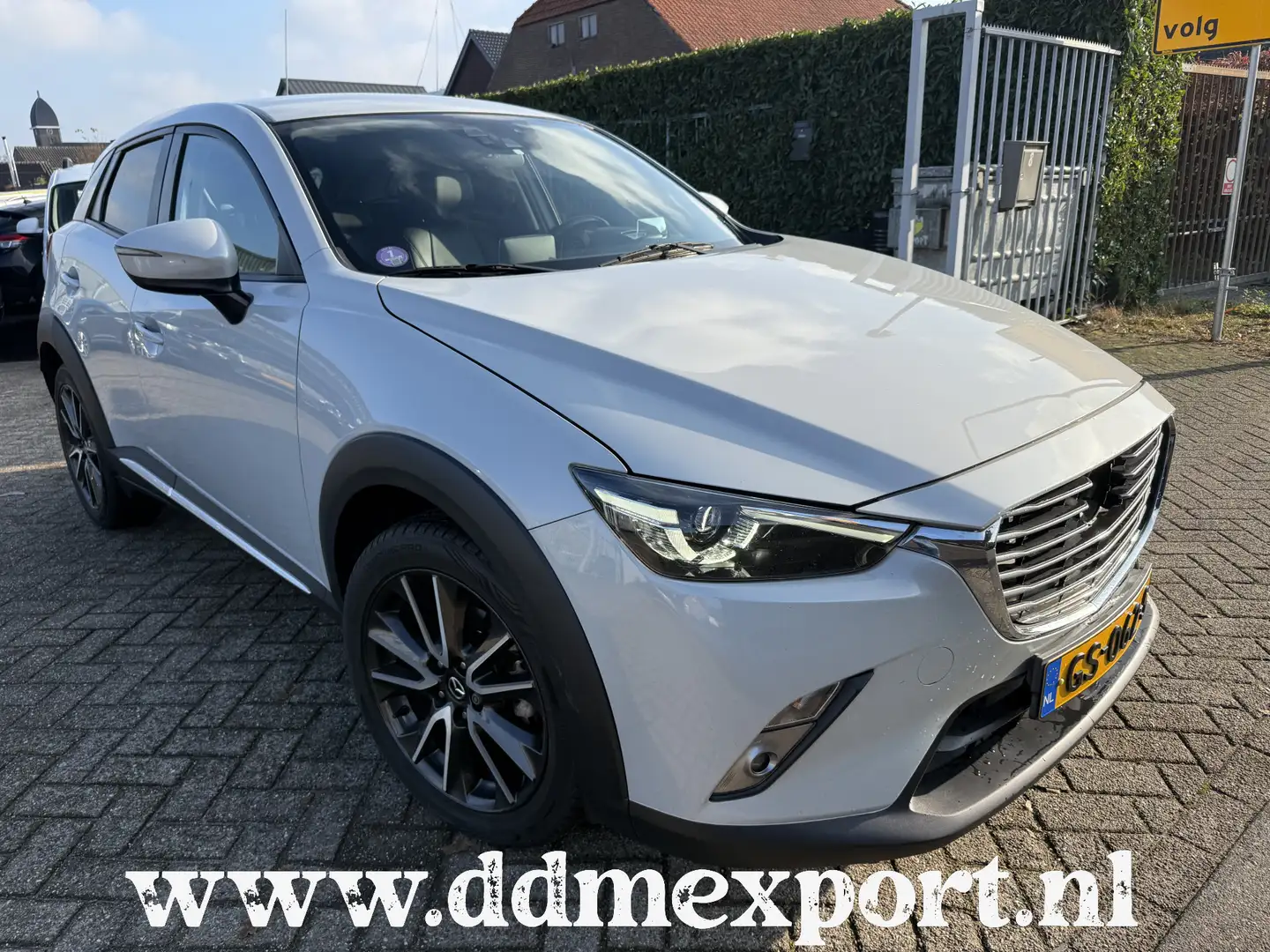 Mazda CX-3 2.0 SkyActiv-G 120 GT-M LEDER/NAVI/CLIMA Blanc - 1