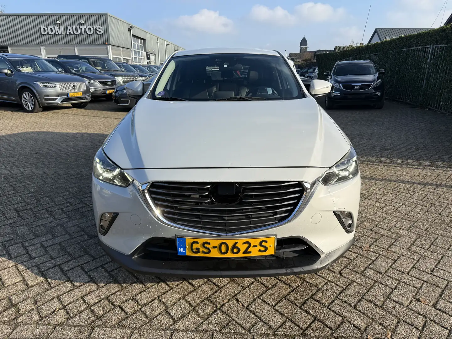 Mazda CX-3 2.0 SkyActiv-G 120 GT-M LEDER/NAVI/CLIMA Blanc - 2