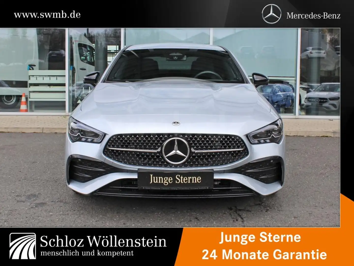Mercedes-Benz CLA 250 4M AMG/MULTIBEAM/Fahrass/Keyless/360Cam Zilver - 2
