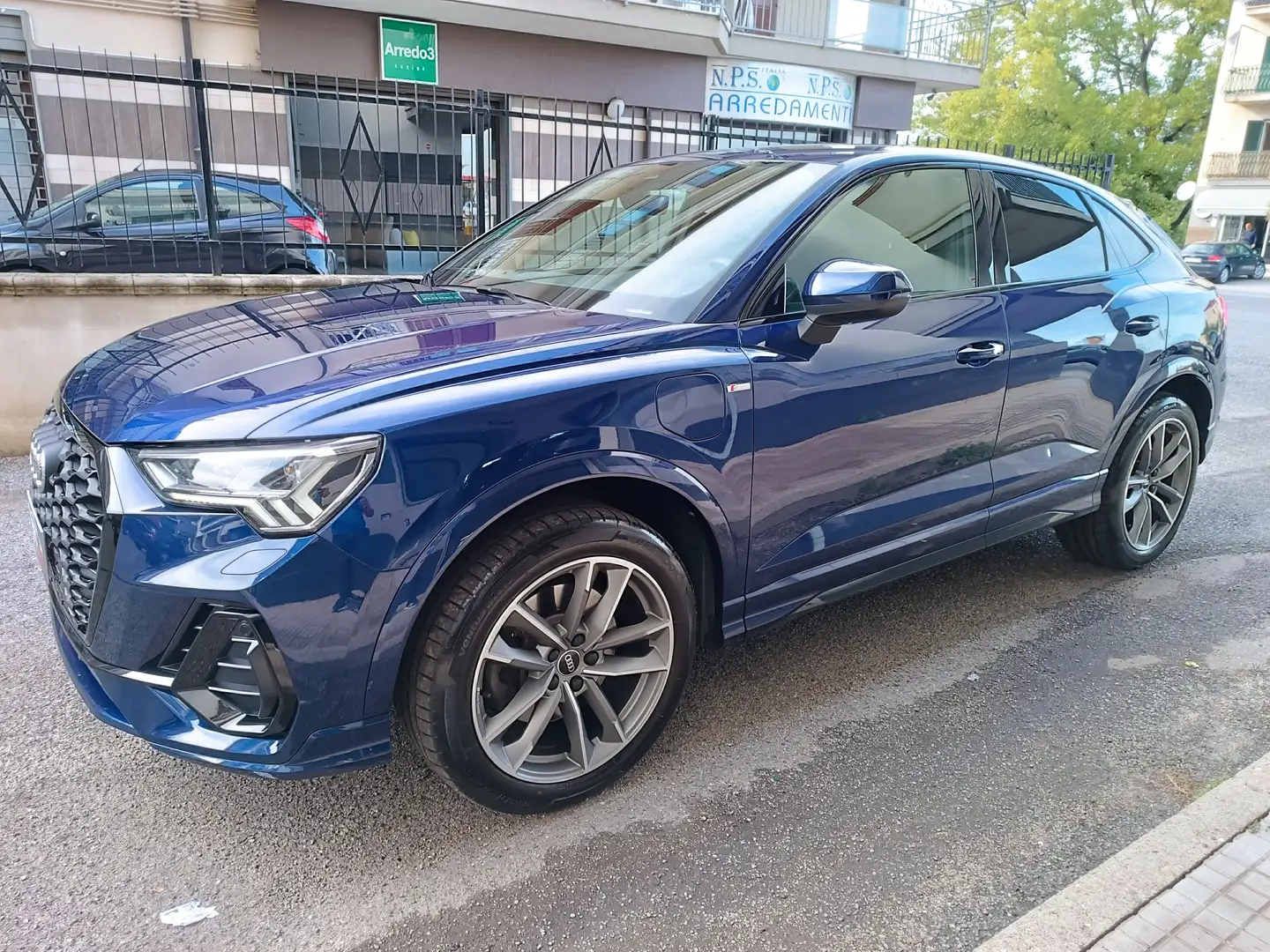 Audi Q3 Sportback 45 1.4 tfsi Sline/Matrix/Bang&Olufse Bleu - 1