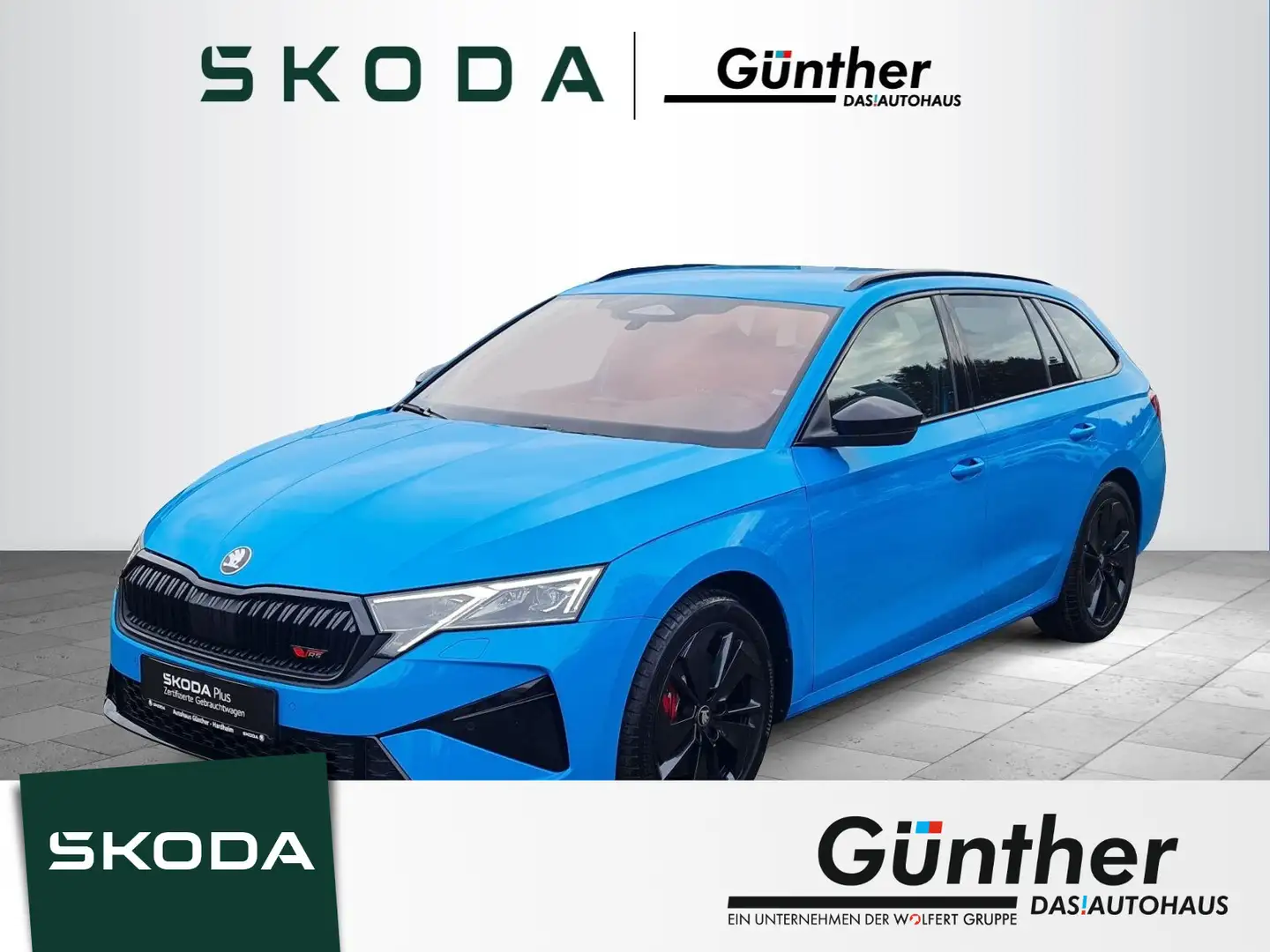 Skoda Octavia Combi RS 2.0 TSI *SONDERLACK ORBIT BLUE* Blauw - 1