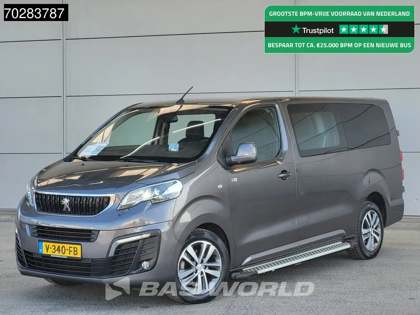 Peugeot Expert 180PK Dubbel Cabine Automaat L3H1 Navi Trekhaak Ai Grijs - 1