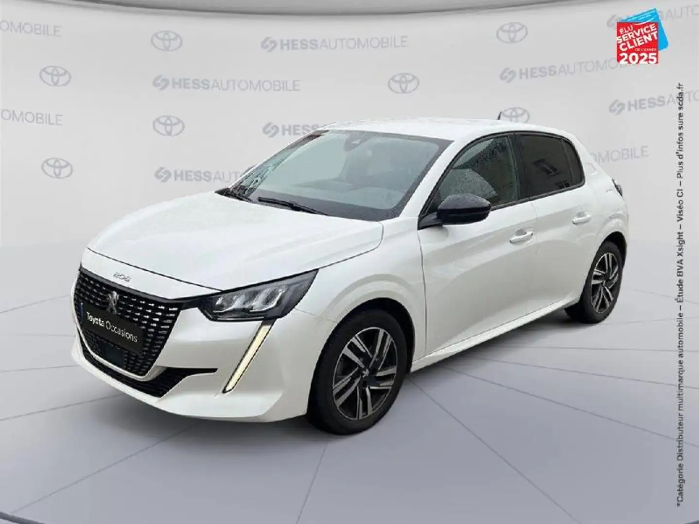 Peugeot 208 1.2 PureTech 130ch S\u0026S Allure Pack EAT8 Gelb - 1