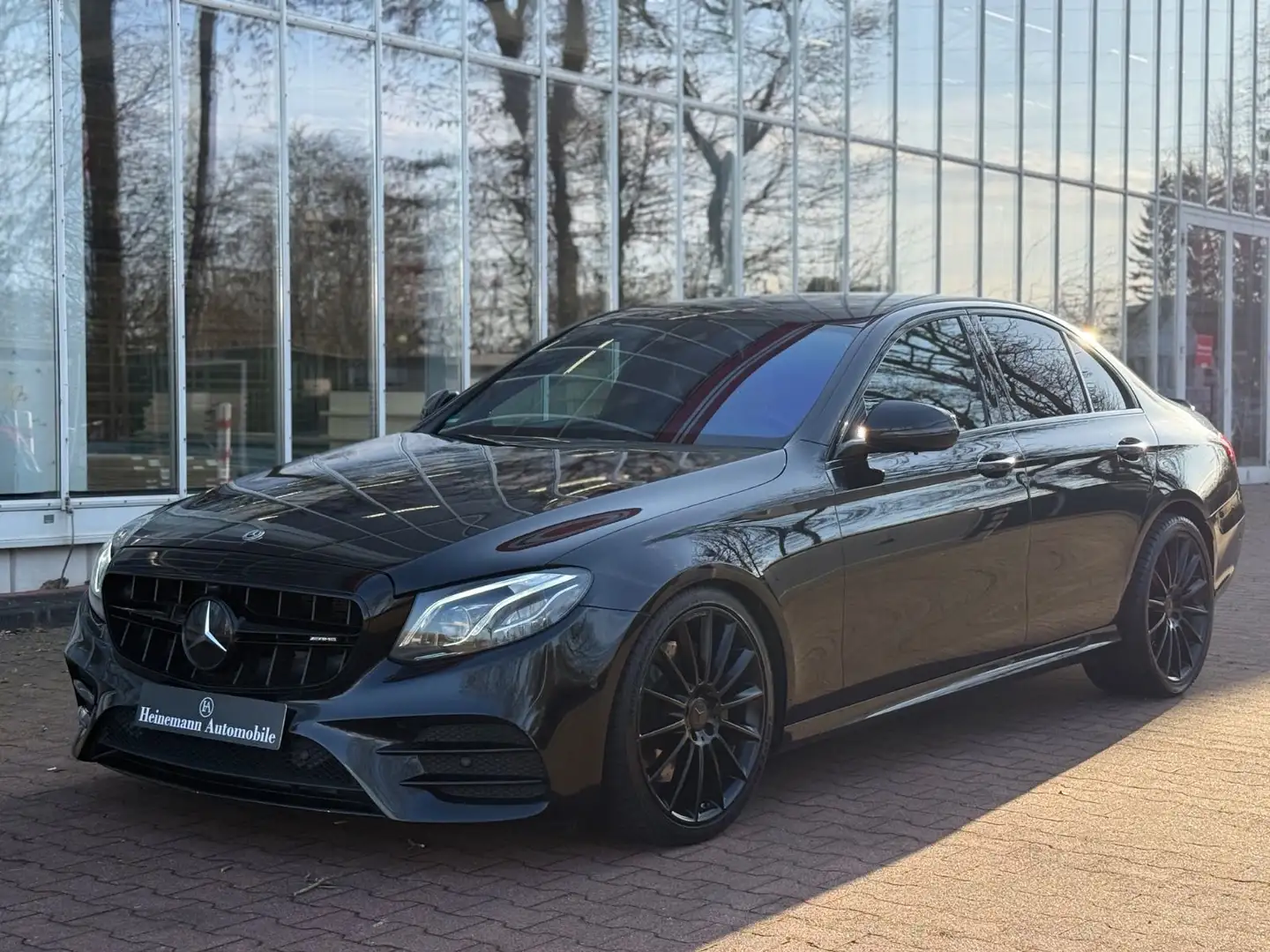 Mercedes-Benz E 400 d 4Matic AMG LINE ALL BLACK STERNENHIMMEL Negro - 2