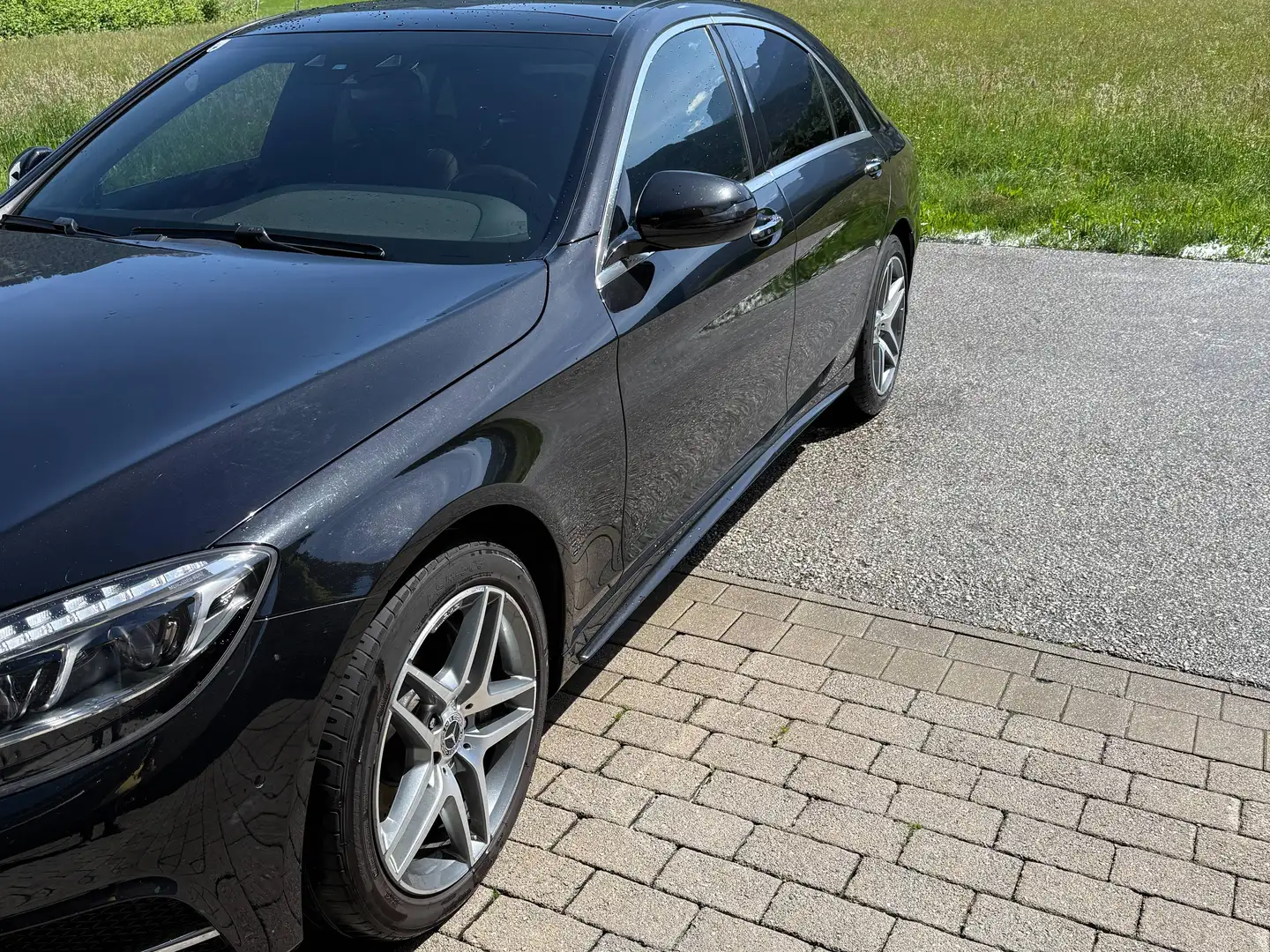 Mercedes-Benz S 350 BlueTEC lang Aut. AMG-LINE/ CHAFFEUR-PAKET/ EXK... Schwarz - 2