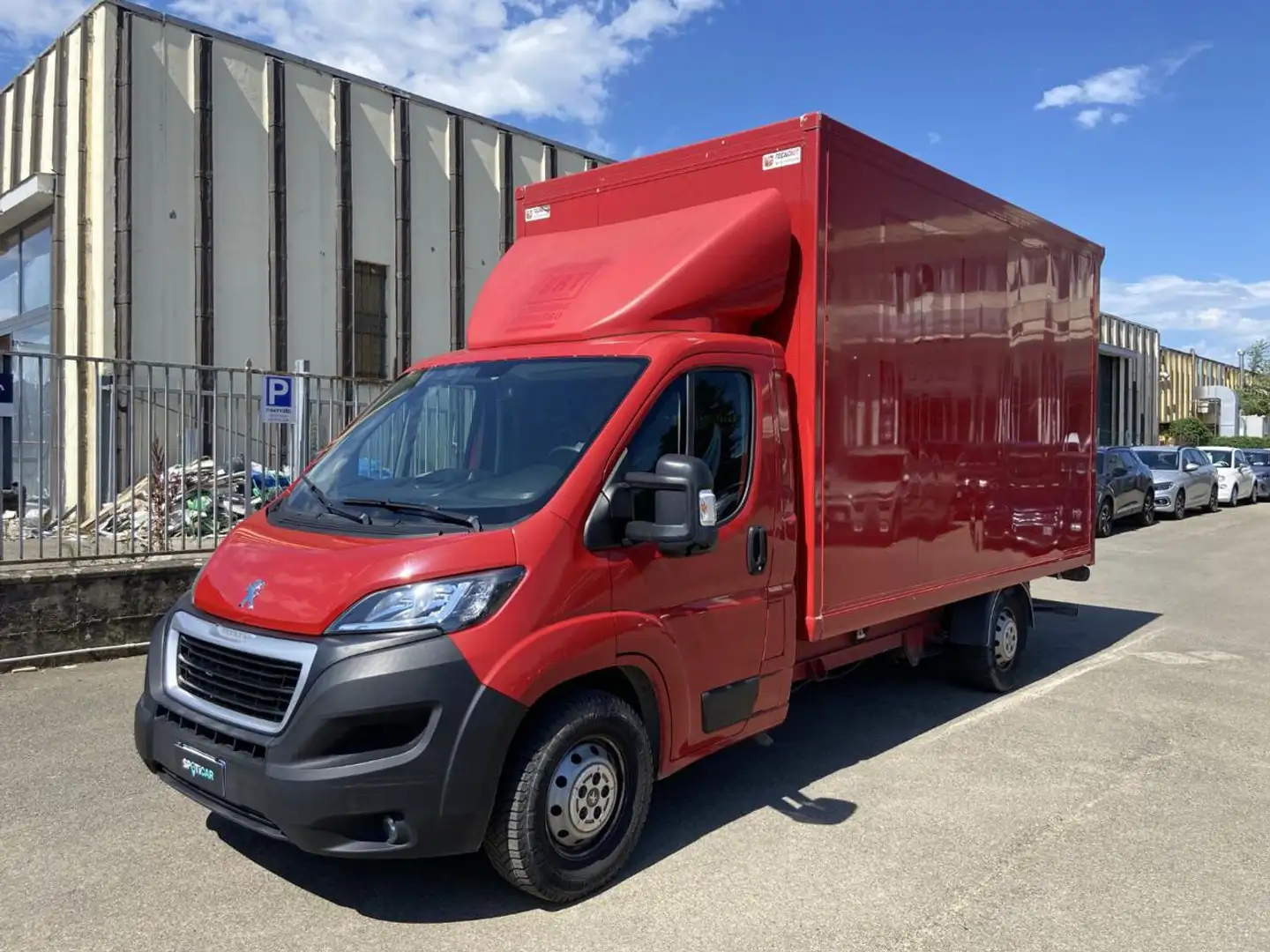 Peugeot Boxer *PROMO* 435 2.2 BlueHDi 140 S&S PLM-SL Cabinato Rosso - 2