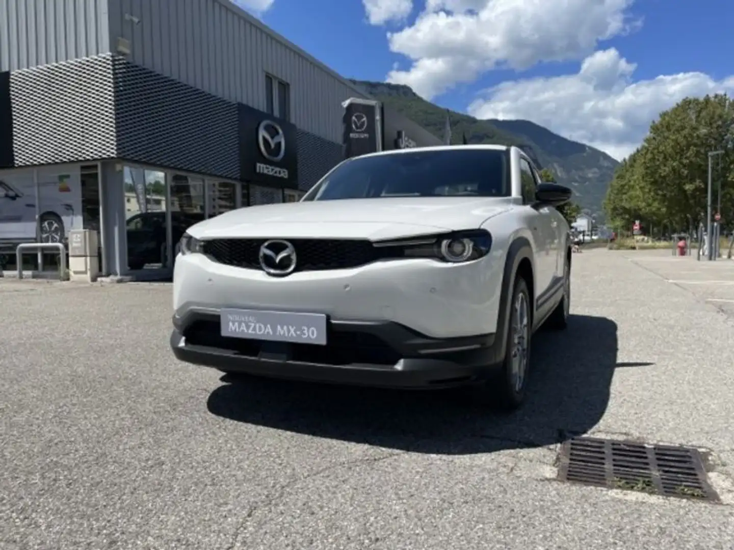 Mazda MX-30 2022 e-Skyactiv 145 ch Exclusive-Line 5P Blanc - 1