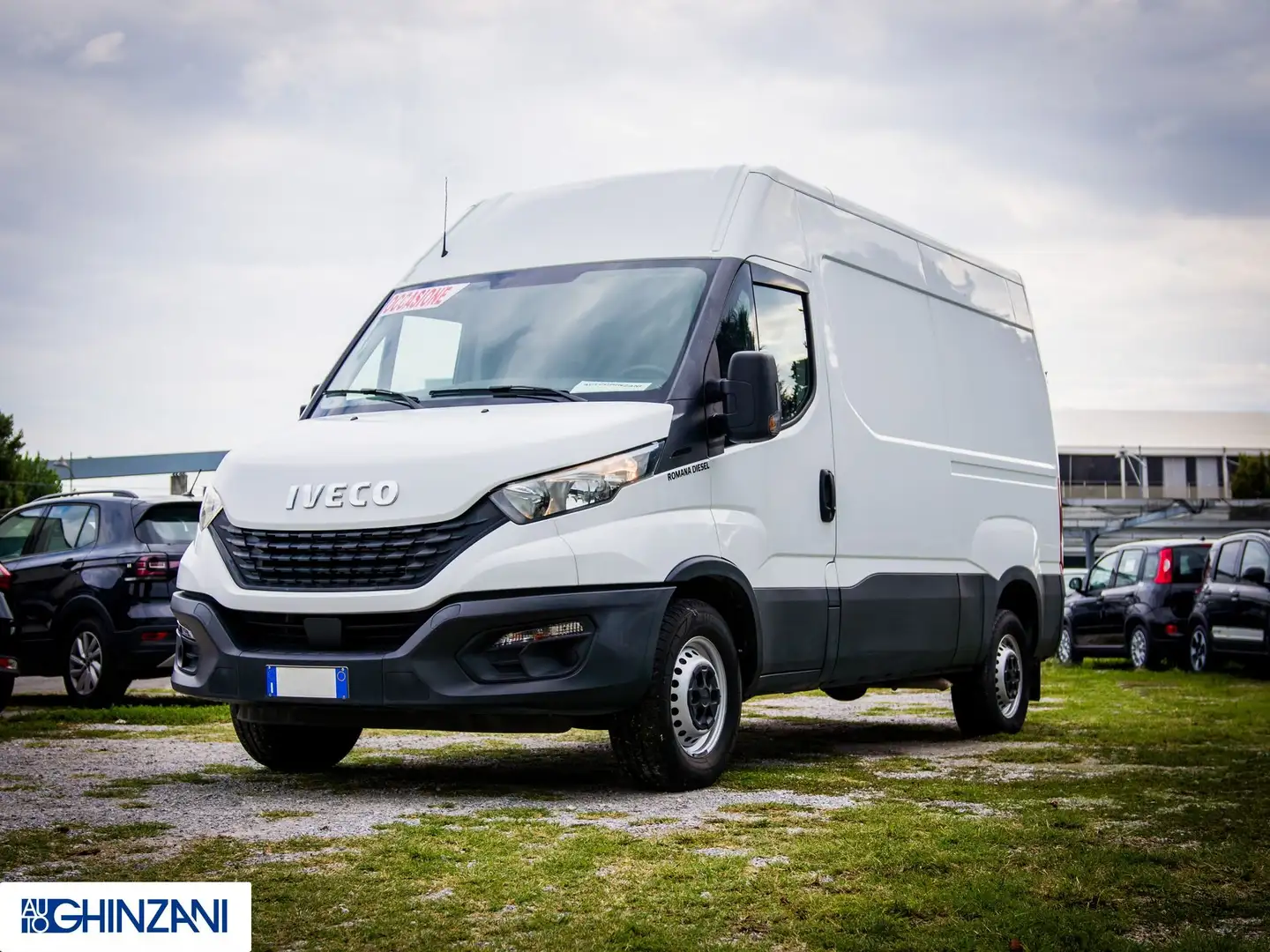 Iveco Daily 2.3 Passo Corto - Tetto Alto - 12Q Bílá - 2