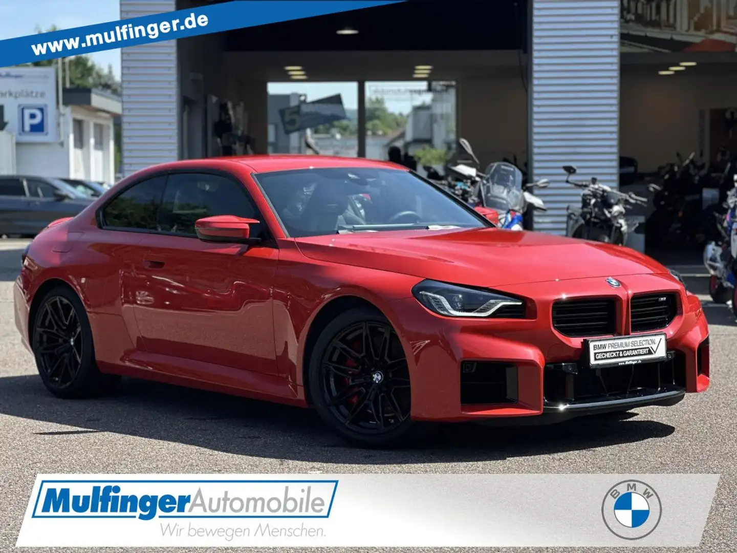 BMW M2 6-Gang Compound Kamera Leder Ha/Ka.ParkDrivAs Rouge - 1