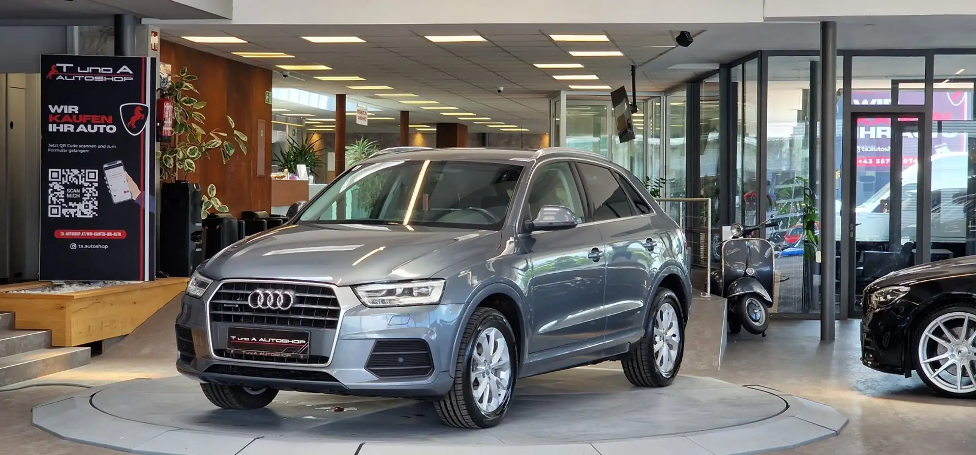 Audi Q3 2.0 TDI quattro S-Tronic *Navi*17Zoll*LED*Sitzheiz Grau - 1