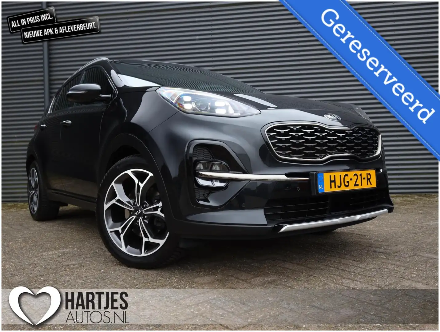 Kia Sportage 1.6 T-GDI GT-Line Plus Automaat (Vol-Opties!) Negro - 1