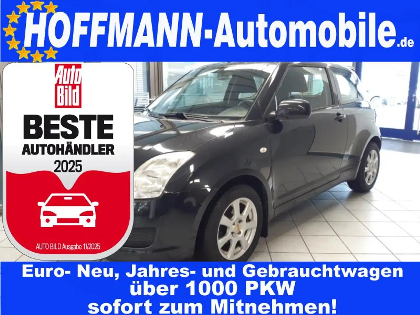 Suzuki Swift Tüv 07-2025 Schwarz - 1
