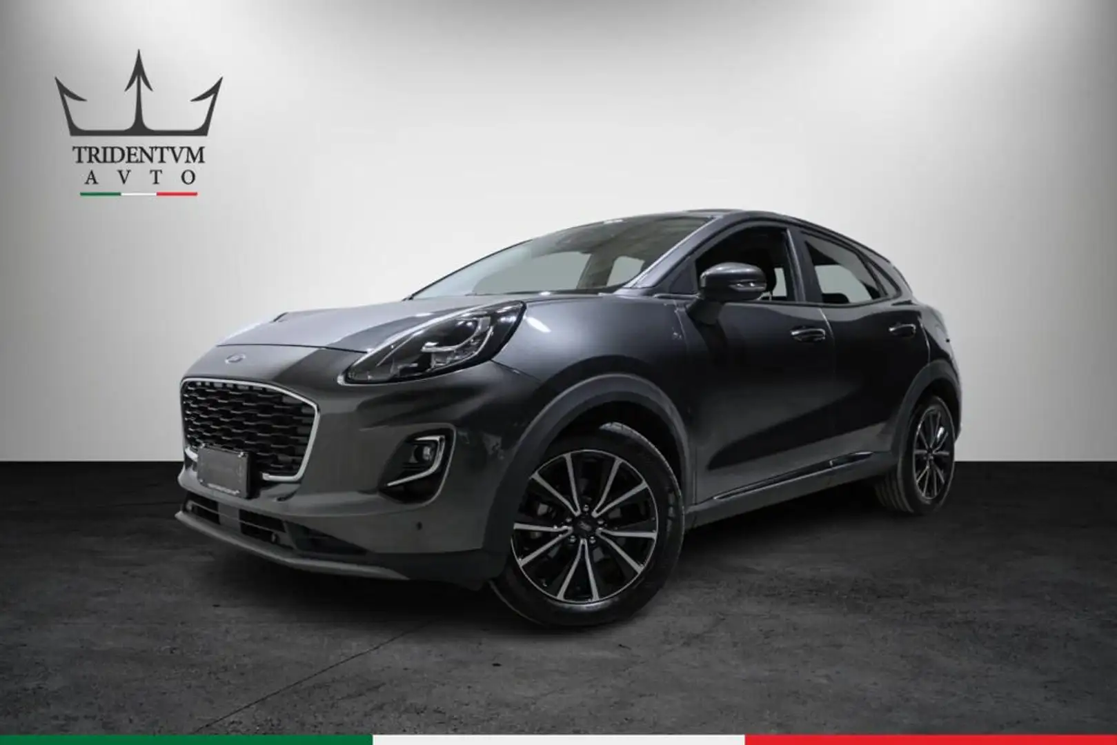 Ford Puma 1.0 ecoboost hybrid Titanium s&s 125cv auto Gris - 1