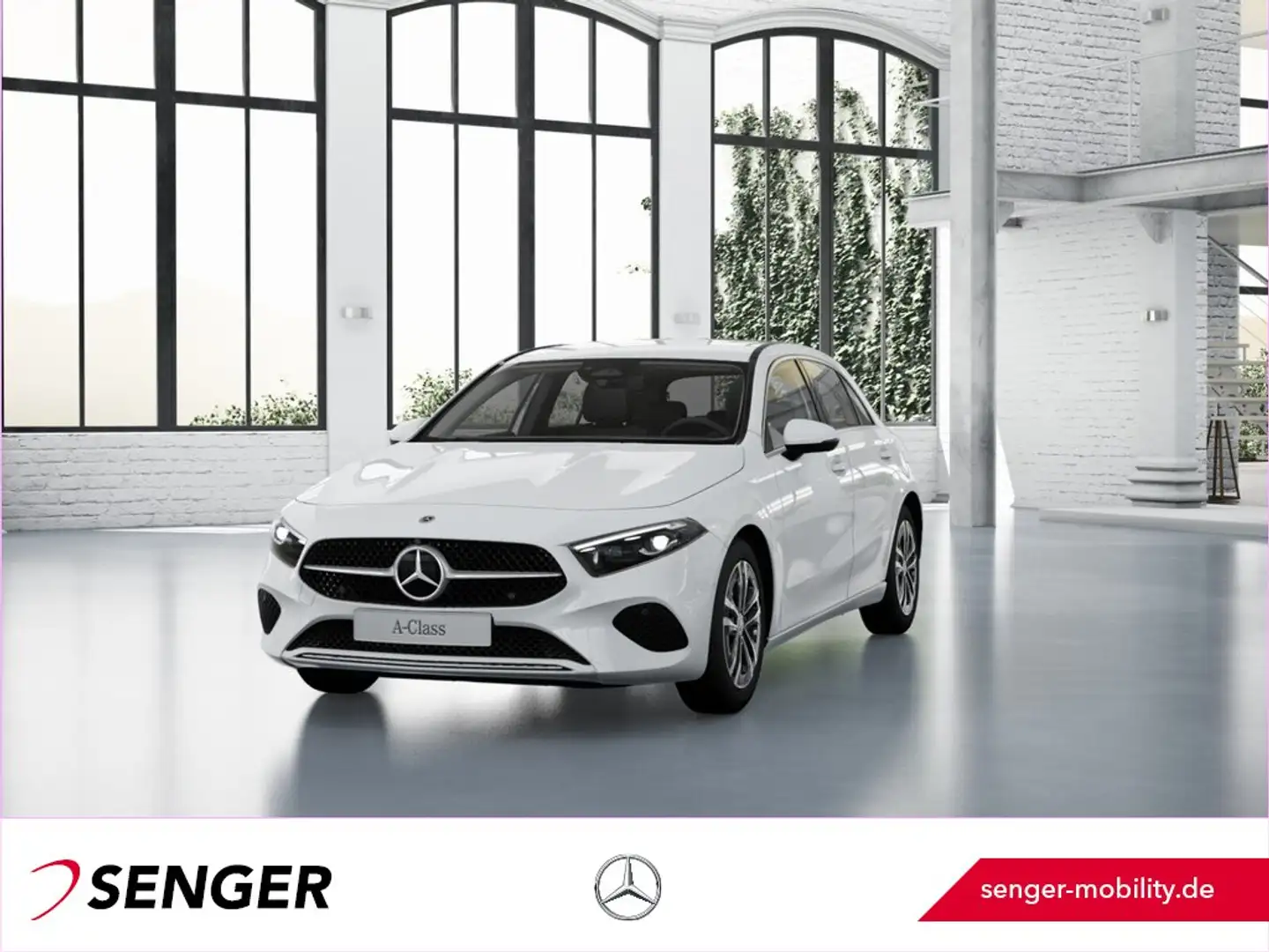Mercedes-Benz A 200 d Progressive Standheizung Multibeam 360°K Weiß - 1