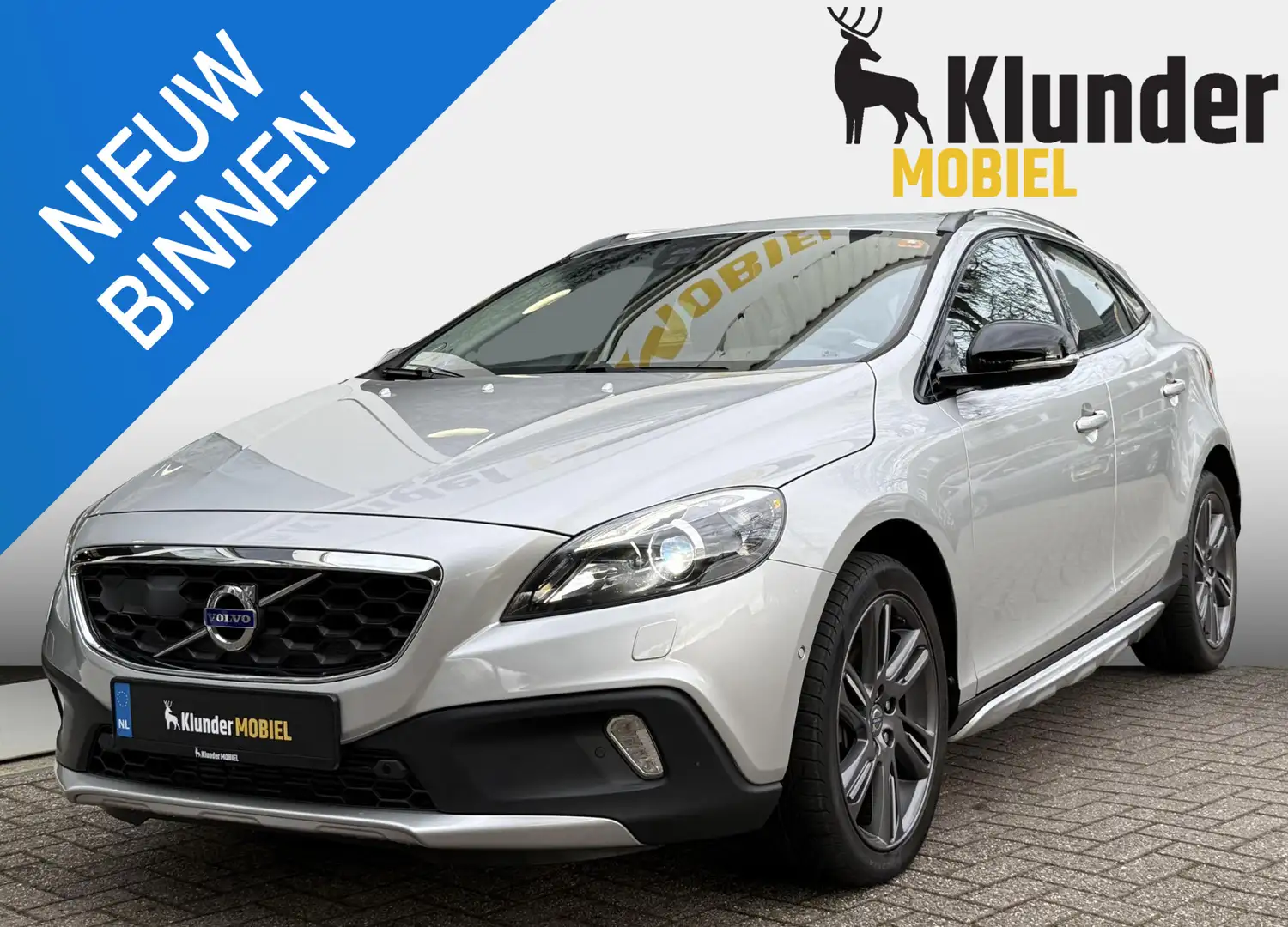 Volvo V40 Cross Country 2.5 T5 AWD Summum Aut. |1e Eig.|32.482km| Zilver - 1