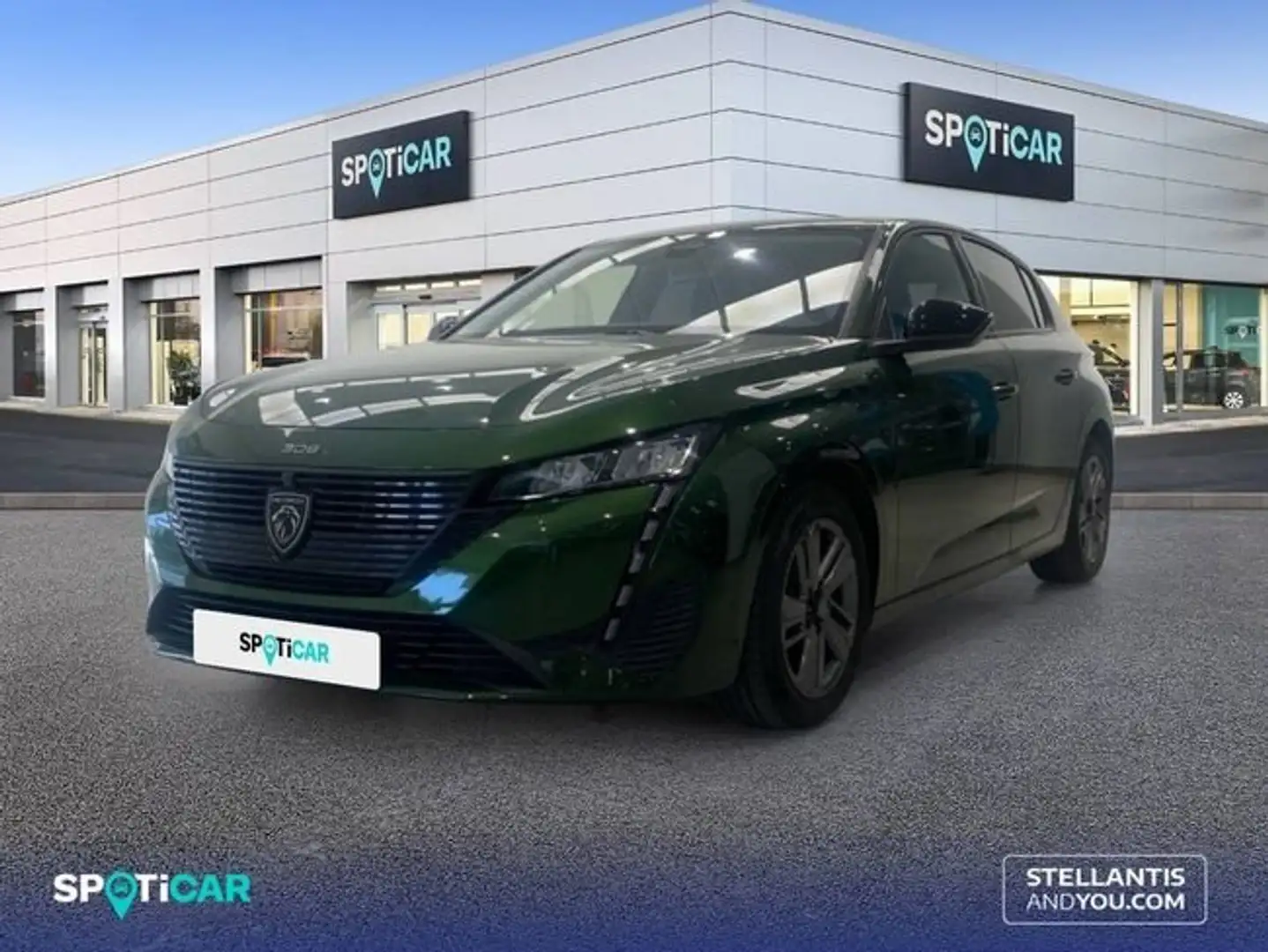 Peugeot 308 1.2 PureTech S&S Active Pack 130 Verde - 1
