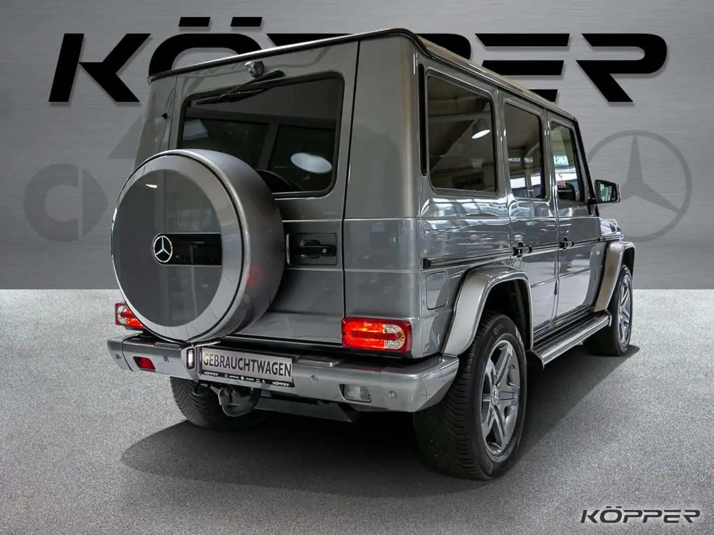 Mercedes-Benz G 500 500 DESIGNO Exclusive AHK Standhzg. Distronic Silber - 2