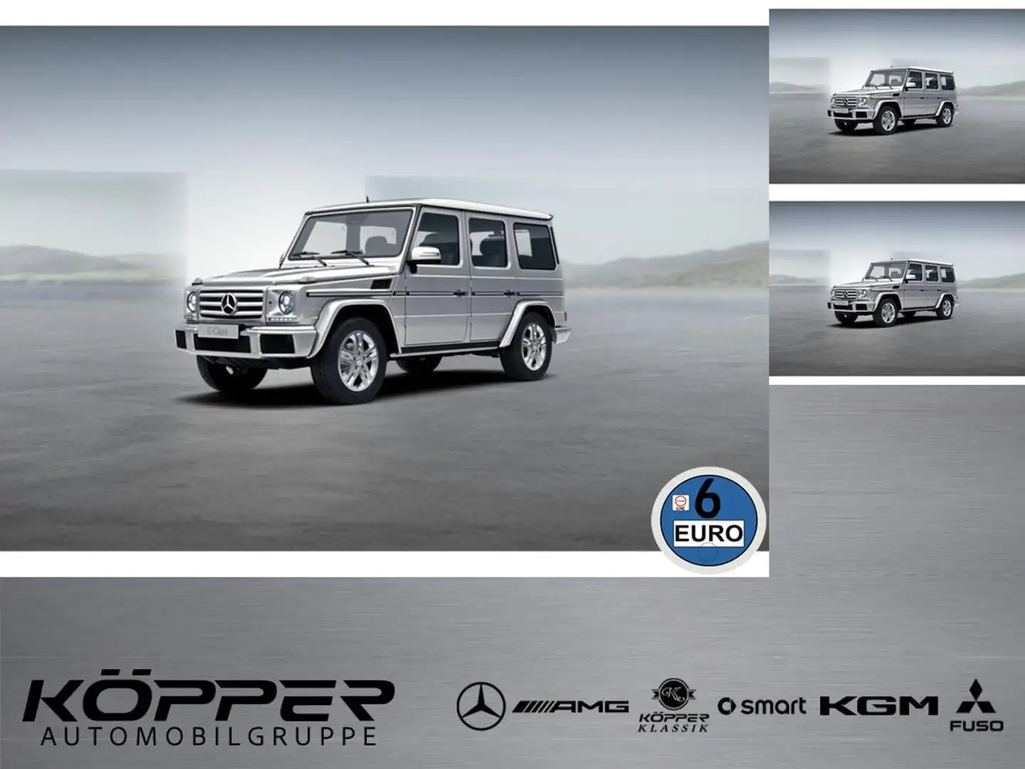 Mercedes-Benz G 500 500 DESIGNO Exclusive AHK Standhzg. Distronic Argintiu - 1