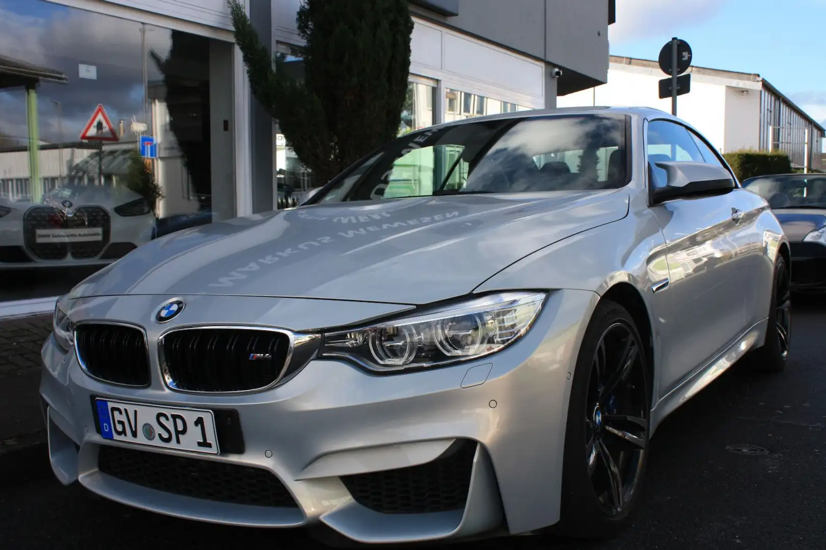 BMW M4 Baureihe M4 Cabrio "TOPZUSTAND!" Gri - 1